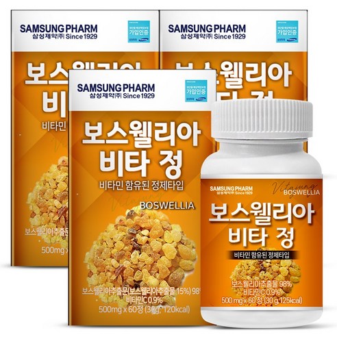 한국바이오셀 보스웰리아 비타 정, 3개, 60정