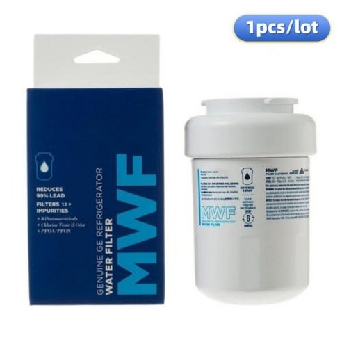 GE MWF 냉장고 정수 필터 교체 MWFP MWFA MWFAP MWFINT GWF, 2.2PCS, 1개