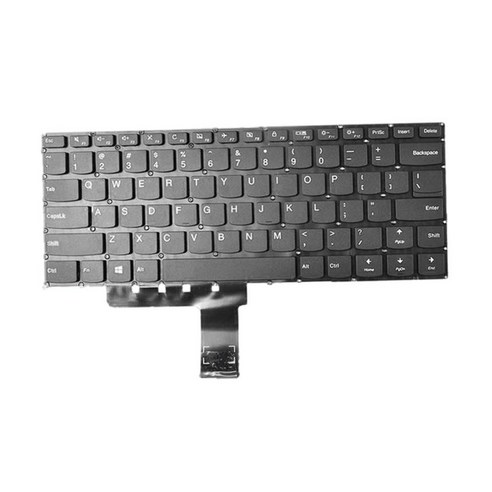 IdeaPad 310-14IAP 310-14IKB 310-14ISK 용 노트북 영어 노트북 컴퓨터 키패드 레이아웃 플라스틱, 검은 색, 290x150x5mm.