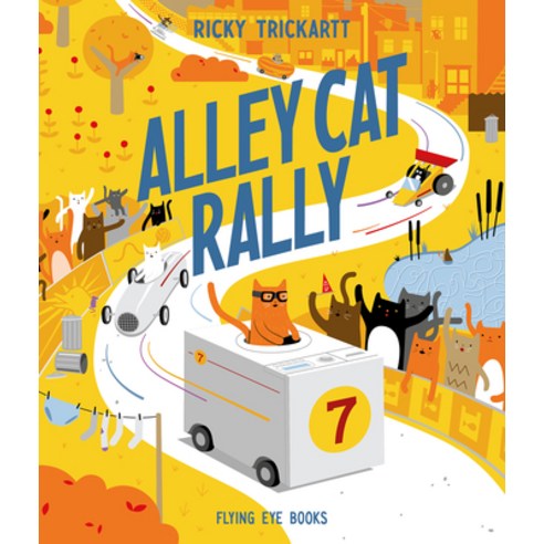 Alley Cat Rally Hardcover, Nobrow Press, English, 9781838740306