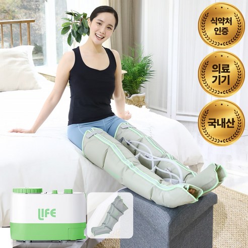 닥터라이프 LIFE3PLUS 공기압 의료기기 종아리 다리 허벅지 발 혈액순환 마사지기 안마기 (다리SET)