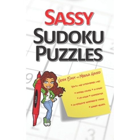 Sassy Sudoku Puzzles Paperback, Independently Published