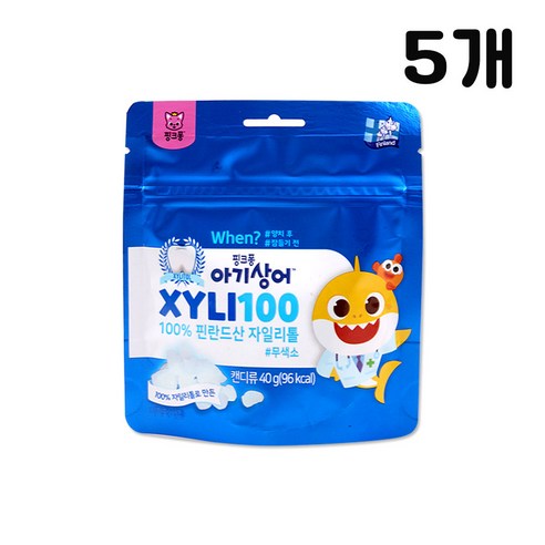 아기상어 핑크퐁 자일리톨 캔디, 1세트, 200g