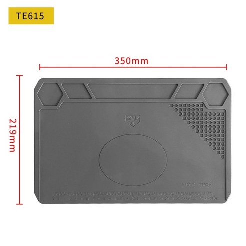 ESD-단열 작업 매트 내열성 BGA 납땜 수리 절연 패드 유지 보수 플랫폼, 협력사, TE-508, 1개 납땜매트