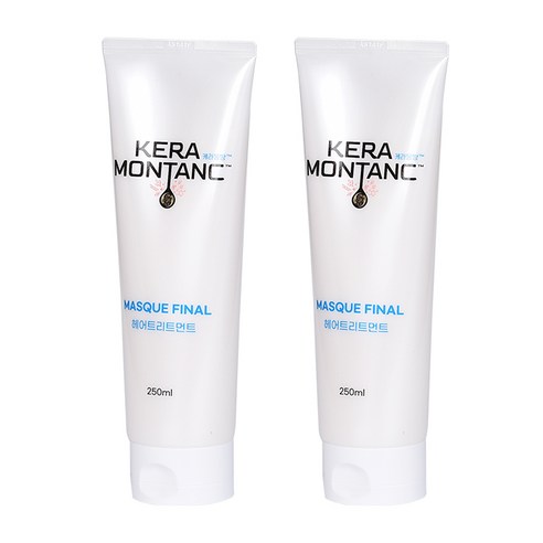 케라몽땅 MASQUE FINAL 헤어트리트먼트 250ml+250ml, 250ml, 2개