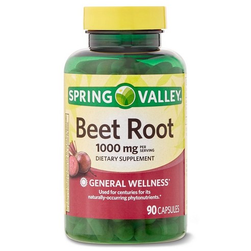 스프링밸리 비트 뿌리 1000mg Spring Valley Beet Root, 1개, 90정