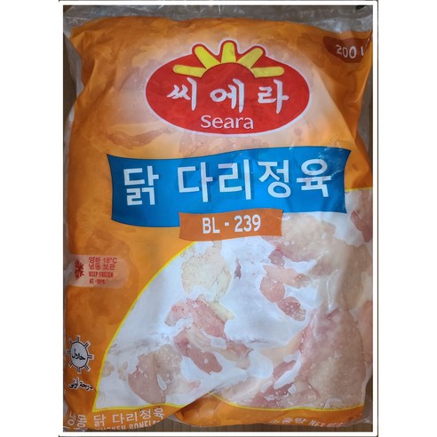 HALAL 닭다리살 2kg CHICKEN BONELESS LEG (SEARA), 1개 홈플러스닭다리살