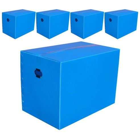 네오비 이사박스 5P, 5호, 청색, 5개