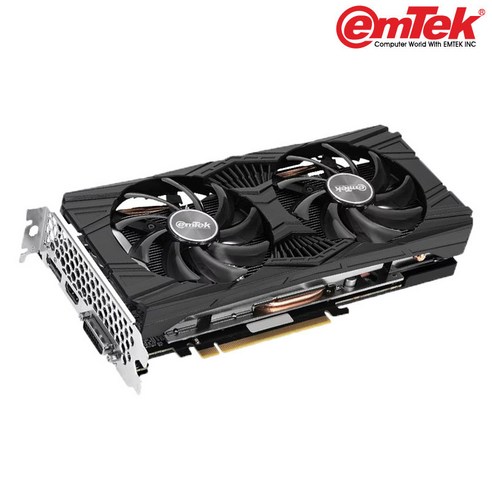 이엠텍 지포스 GTX 1660 SUPER STORM X Dual BASIC OC D6 6GB A+급 중고 그래픽카드