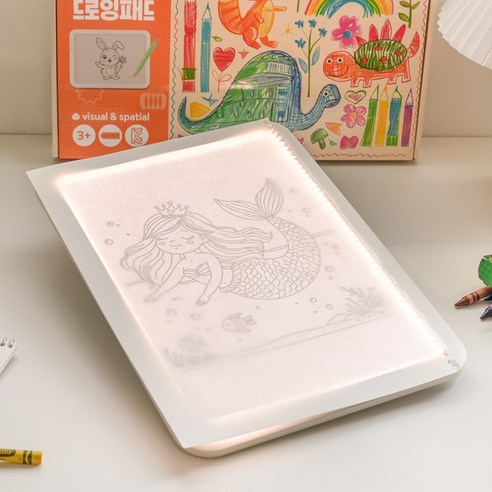 밤에도 창의력 폭발! 몬테소리 라이트패드로 아이의 상상력을 깨워주세요 팅커랩라이트패드