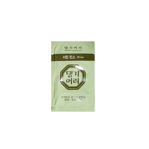 댕기머리 서린 린스 휴대용 여행용 일회용 세면도구 8ml, 30개