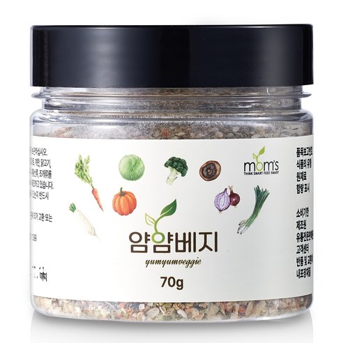 얌얌베지 8가지 건조 야채믹스 온가족 국,반찬,찌개,볶음밥, 유아식용, 3개, 70g