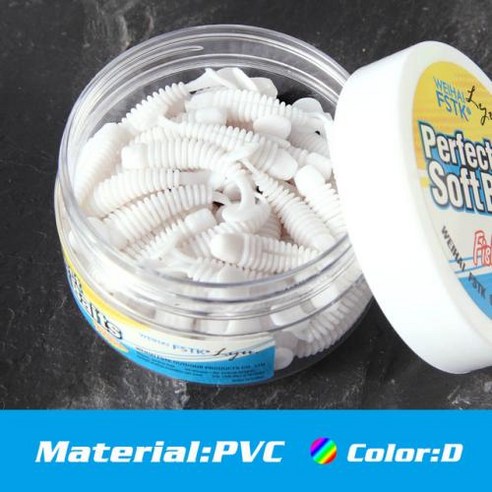 소프트 인공 웜 루어 TPR 0.5g 35mm 비린내 실리콘 유연한 미끼 스윔베이트 구더기 지깅 워 블러 낚시, 03 ColorC_02 shrimp smell