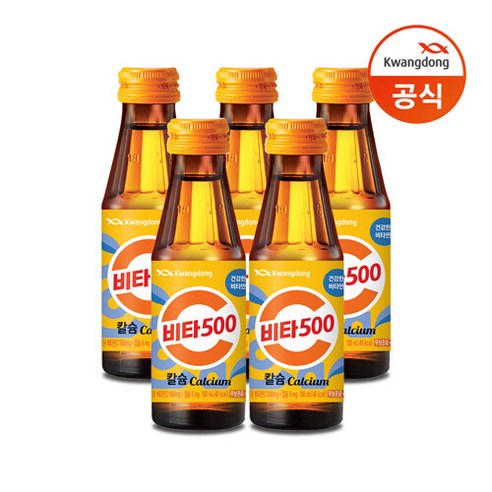 광동제약 비타500 칼슘, 50개, 100ml