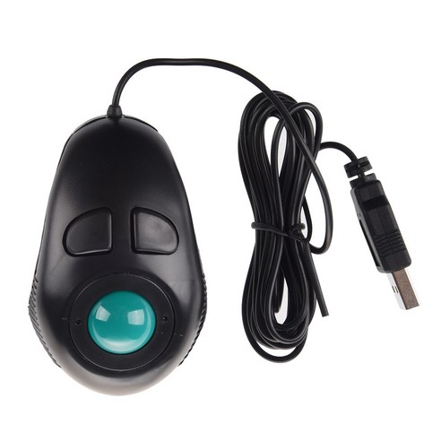 휴대용 손가락 핸드 개최 4D USB 미니 트랙볼 마우스, 하나, 보여진 바와 같이