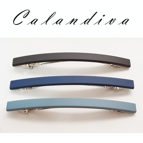 "나 오늘 좀 신경 썼어?" 은은하게 빛나는 당신의 하루, 칼란디바 무광 헤어핀 일자핀