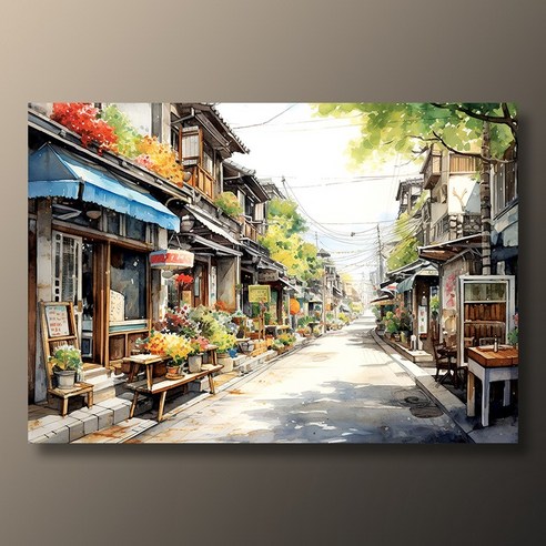 (PS) 직소 퍼즐, 1000피스, 시골 골목길, 1개