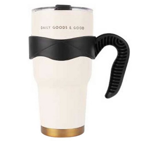 50% 할인된 1+1 이중 진공 스텐 텀블러 세트 900ml 2p 아이보리