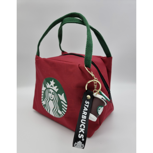 도시락과 보관에 이상적인 다용도 스타일리시 토트백