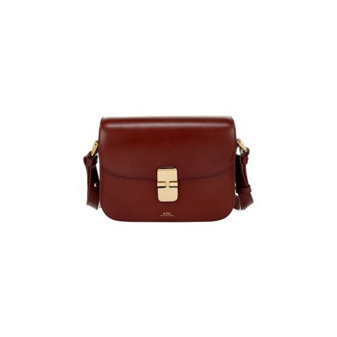 A.P.C. 아페쎄 그레이스 스몰백PXBMW F61413 CAD - 체리브라운