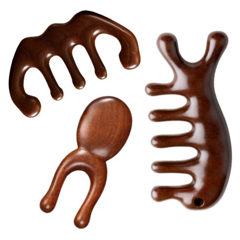 뭉친 어깨, 뻐근한 두피! 나무 괄사 하나로 풀어낸 놀라운 변화 괄사디앤팩토리