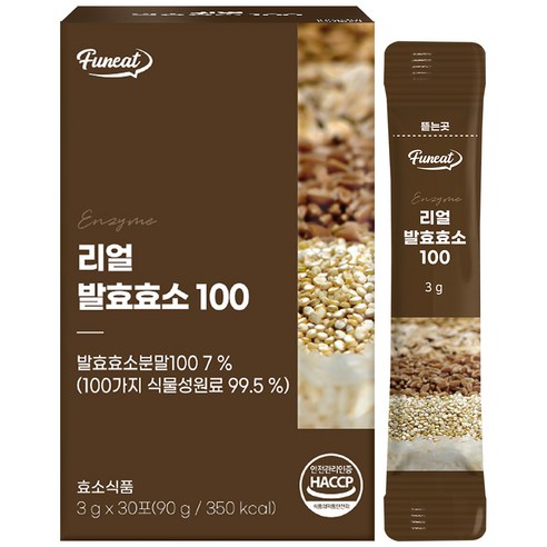 퍼니트 리얼 발효효소 100 30포, 90g, 1개