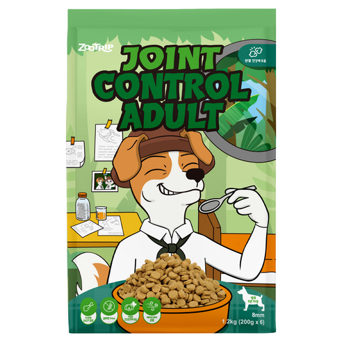 우리 댕댕이 관절, 미리미리 챙겨주세요! 주트립 조인트 컨트롤 어덜트 솔직 후기 주트립사료