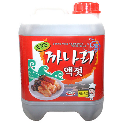 오정도까나리액젓9kg, 9kg, 1개
