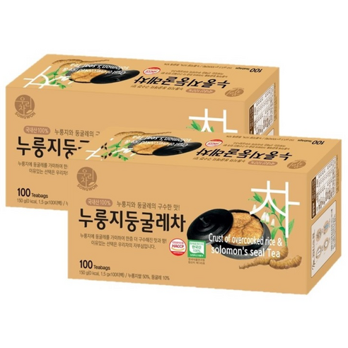 우리차 누룽지 둥굴레차