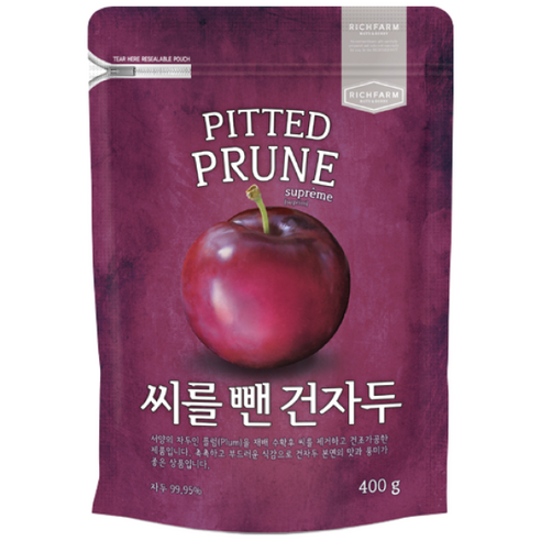 리치팜너트 건자두 400g, 400g, 9개