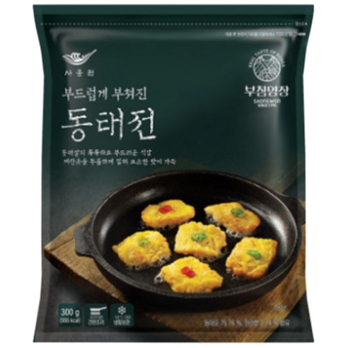 [자연맘스토리] 사옹원 동태전 300g x 2개