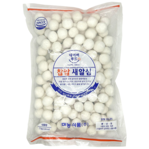 미농식품) 새알 1k, 1kg, 1개