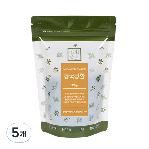 신선약초 청국장환, 5개, 300g