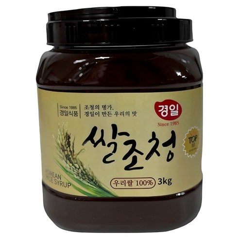 우리쌀조청엿3kg/경일[PT]