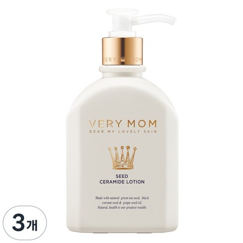 베리맘 씨드 세라마이드 로션, 300ml, 3개