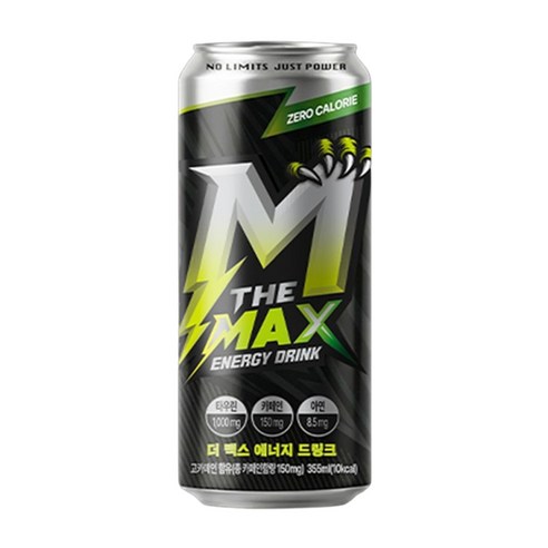 동화약품 더맥스 에너지드링크 355ml 24개, 24개입, 355g