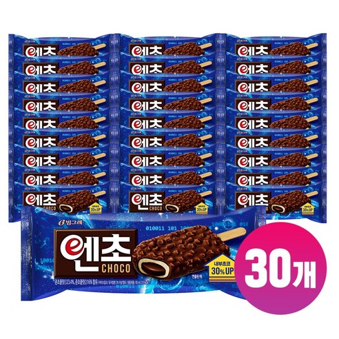빙그레 아이스크림 엔초바 30개, 85ml, 30개