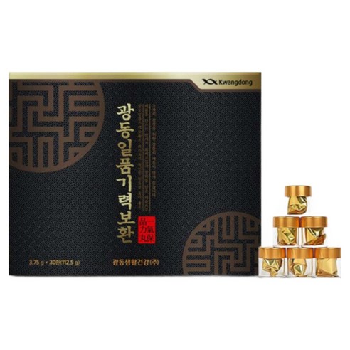 광동 일품기력보환 원기회복 부모님선물, 112.5g, 1개