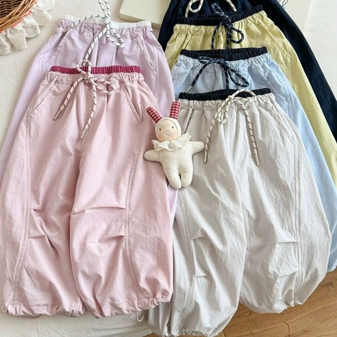 [폐업정리중]뽀뽀뽀 아동복 롤리팝 여름 카고 조거 팬츠 유아 키즈 아동 어린이 봄 바지