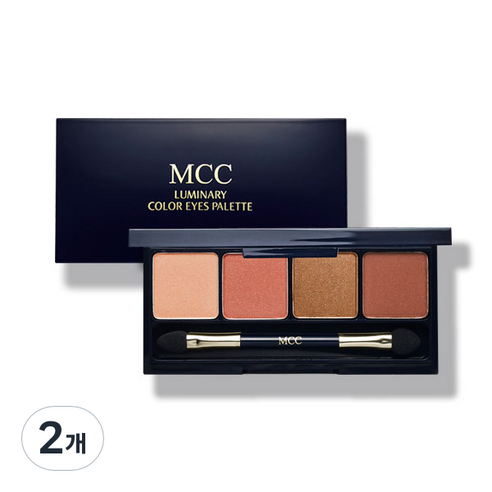 MCC 루미너리 컬러 아이즈 팔레트 8g, 3호 트로피컬무드, 2개