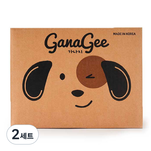 가나지 국산 패션 강아지기저귀 여아용 생리대, 중형, 2세트, 60개입