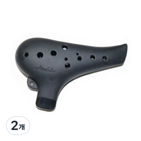 노블 오카리나 알토c, 노블리, 블랙 SF, 2개