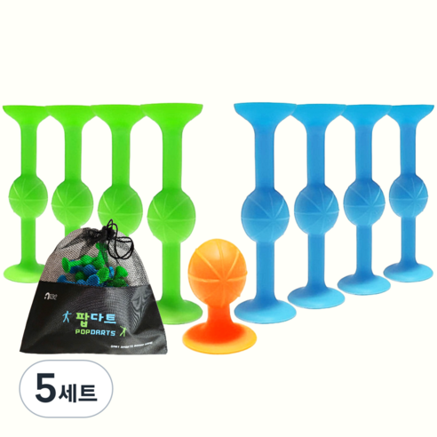 R312 프레쉬윈드 팝다트 다트 스포츠보드게임, 5세트, 베이직팩(1+1)+전용파우치
