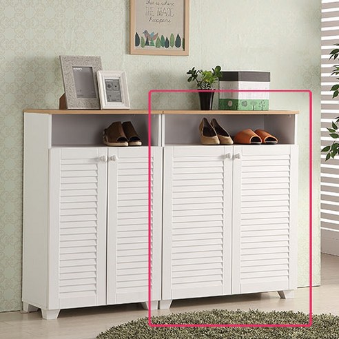 에밀리 600 신발장(중), 화이트