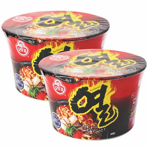 오뚜기 열라면컵 6입 x 2개, 12개