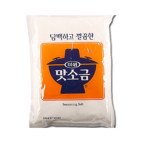 미원 맛소금 중간입자, 5kg, 1개