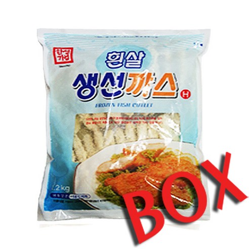 한성기업 흰살생선까스 1.2kg, 1개