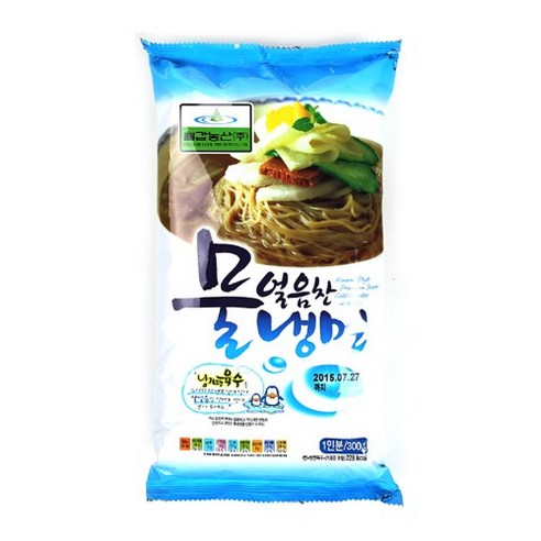 칠갑농산 얼음찬 물냉면 300g x 10개 1BOX, 341g