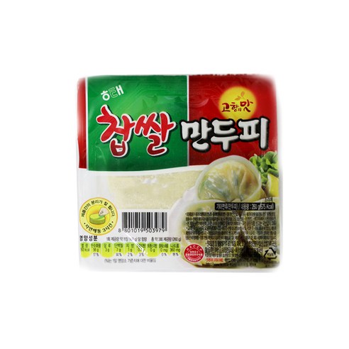 해태 찹쌀 만두피, 260g, 2개