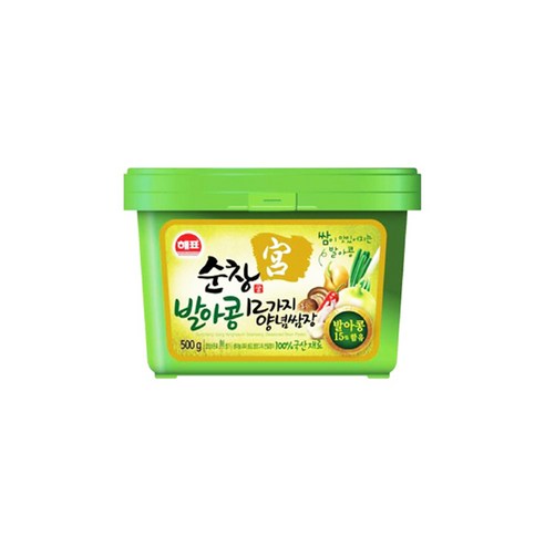 해표 순창궁 발아콩 12가지 양념쌈장 500g, 1개